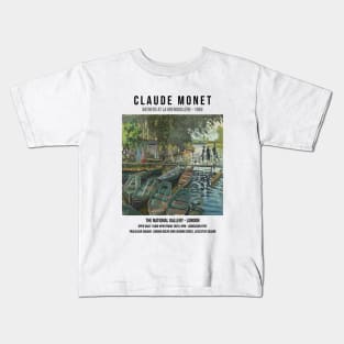 Monet Exhibition Paintings Kids T-Shirt